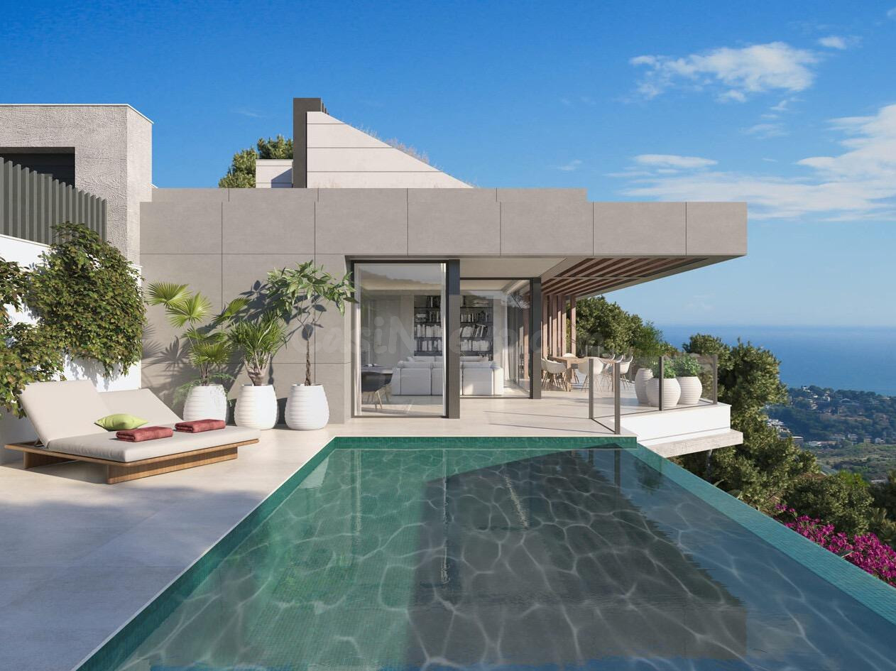 VILLA DE LUJO EN PINARES DE SAN ANTON CON VITAS AL MAR
