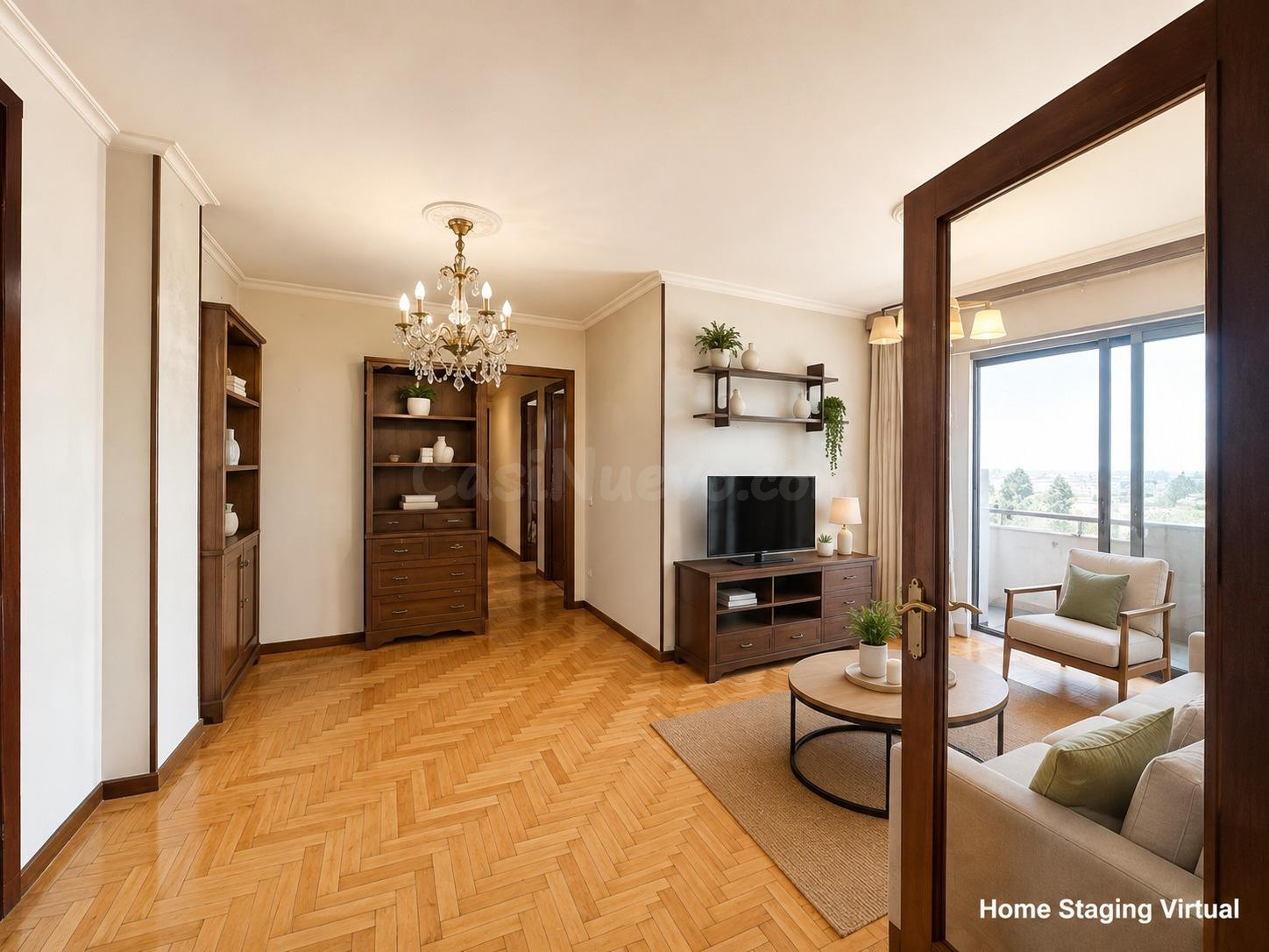 VIVIENDA DE 3 DORMITORIOS CON GALERÍA, GARAJE Y TRASTERO EN AVENIDA DE CASTELAO, Vigo. Ref. P467