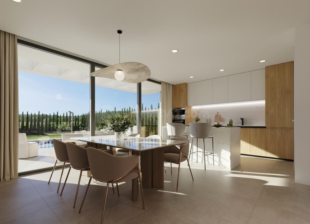 Entre el golf y el Mediterráneo: villa de 5 dormitorios con vistas al mar - foto 4