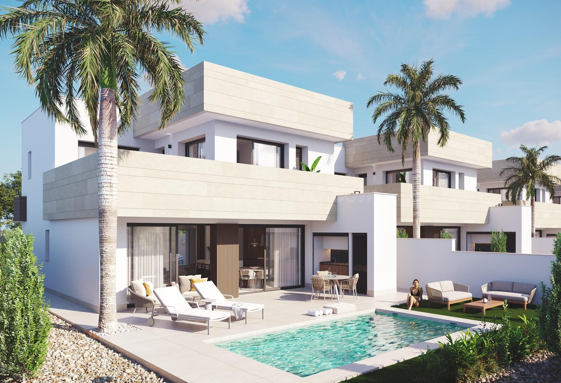 Villa 3 habitaciones 214m² en venta - Santiago de la Ribera