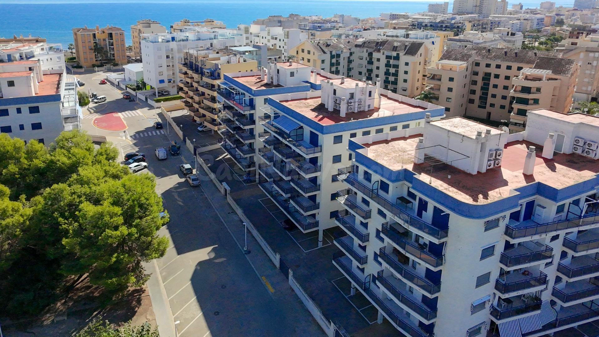 apartamento en Guardamar de la safor, Terraza, vistas y Mediterráneo