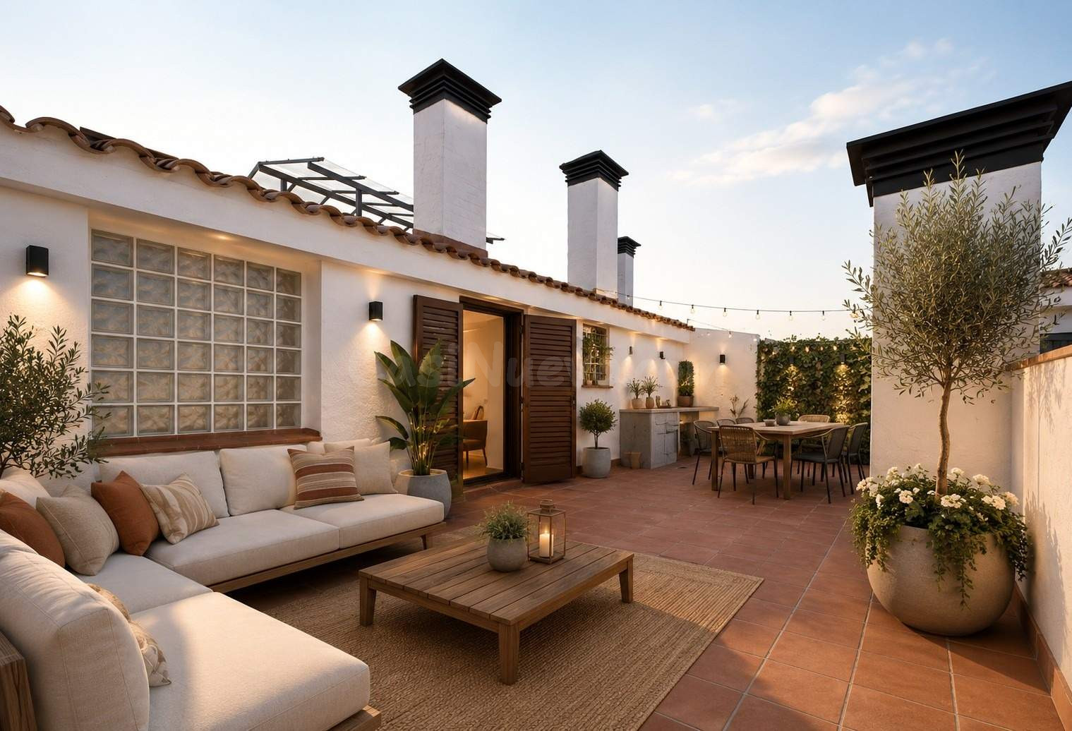 AMPLIO PISO DE 3 habitaciones Y 2 BAÑOS CON GRAN TERRAZA DE 35 m2 FRENTE A LA ESTACIÓN DE TREN