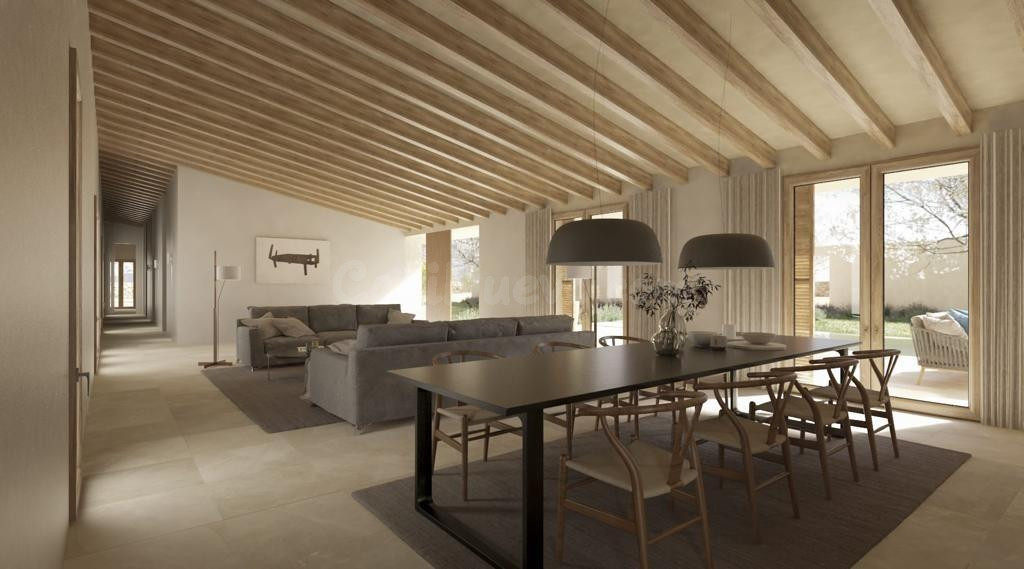 TERRENO RÚSTICO CON PROYECTO BASICO PARA UNIFAMILIAR EN SINEU