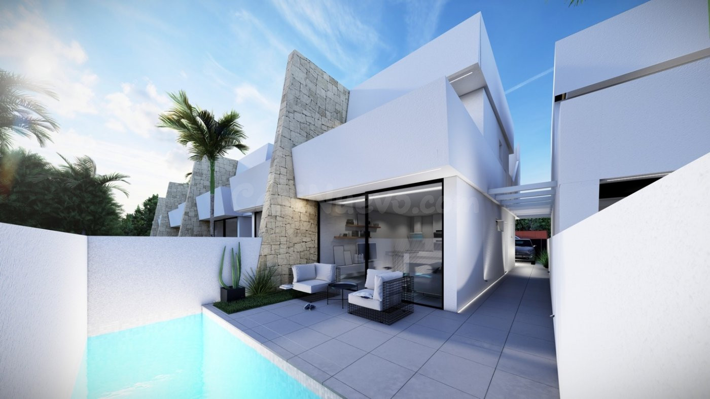 VILLAS ADOSADOS DE OBRA NUEVA EN SANTIAGO DE LA RIBERA