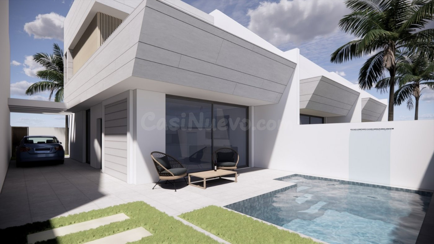 VILLAS DE OBRA NUEVA EN SANTIAGO DE LA RIBERA