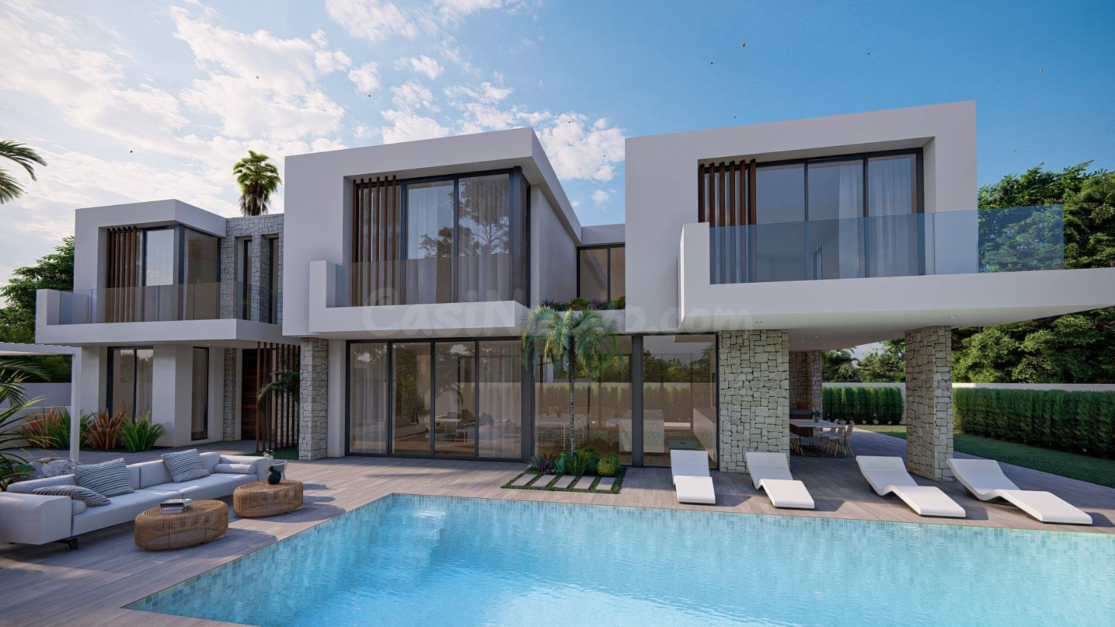 VILLA DE LUJO DE OBRA NUEVA EN ALBIR