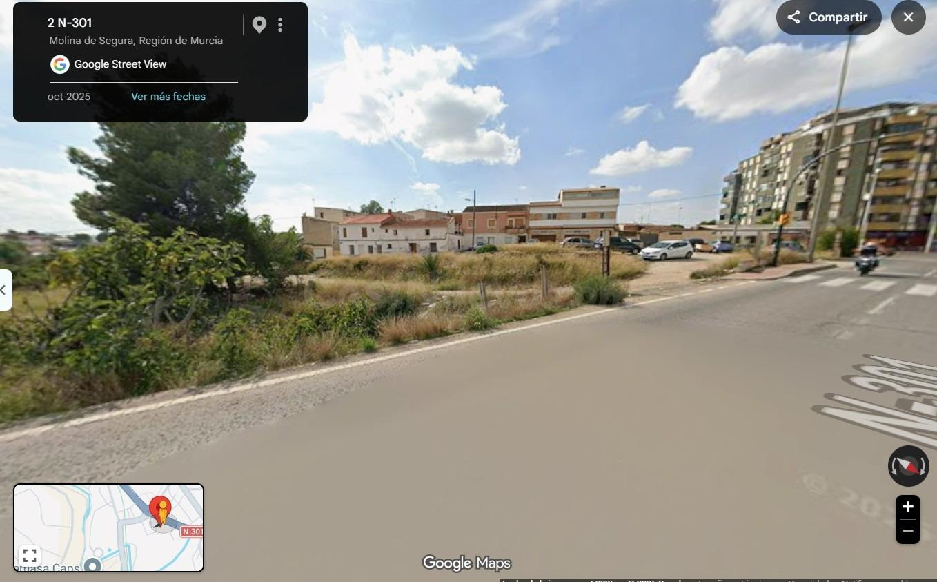 GRAN OPORTUNIDAD DE SOLAR EN ZONA ESTRATEGICA DE MOLINA DE SEGURA 475.000 €