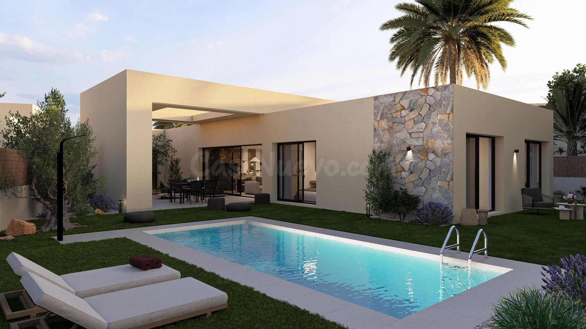 Villas en Baños y Mendigo - Modelo Alameda - Fase 3 - 4 hab - 3 baños