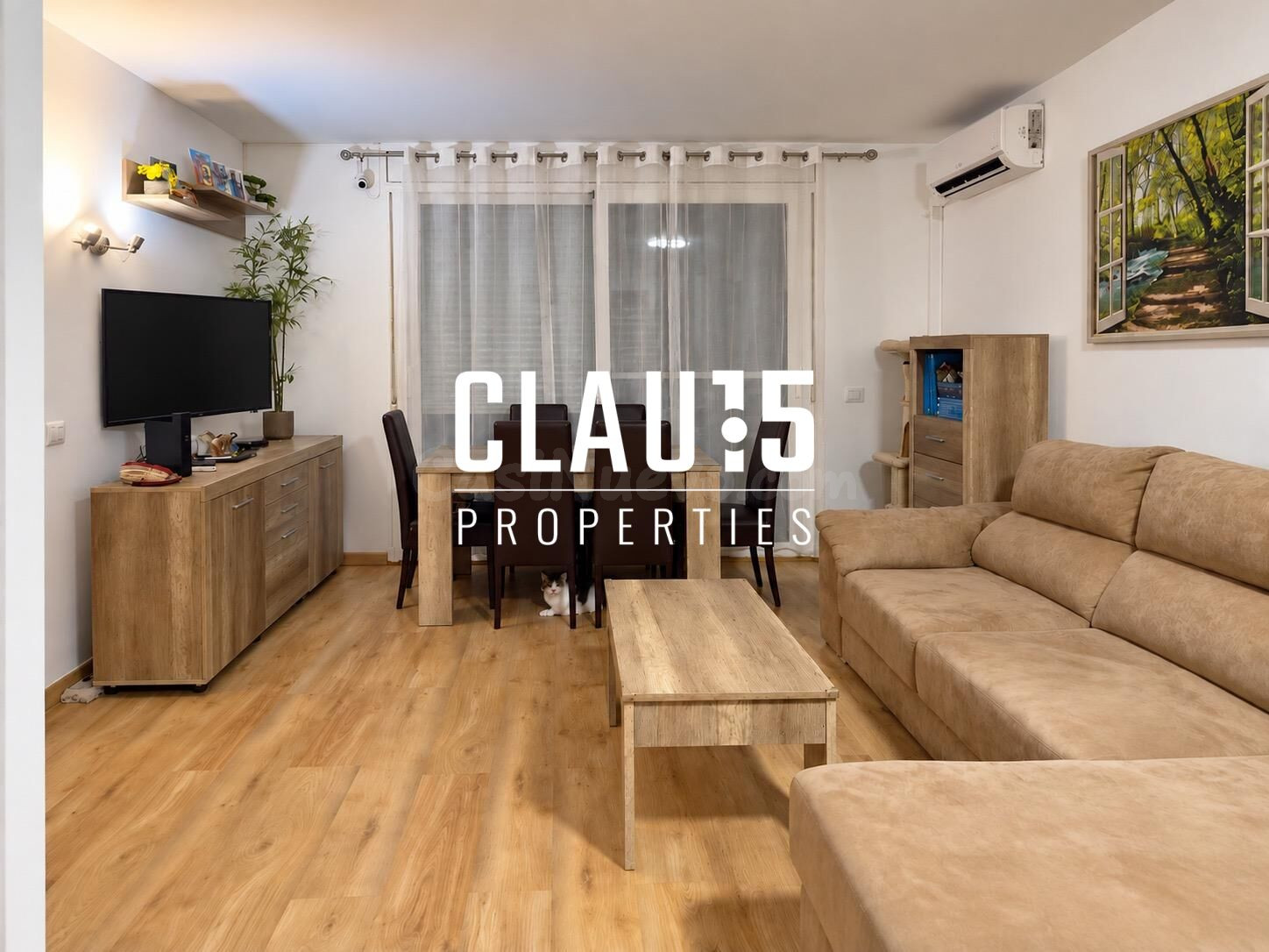 Piso totalmente reformado en venta en Blanes, a 5 minutos de la playa, con terraza y parking