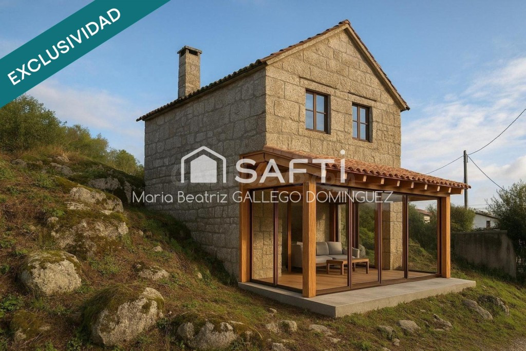 SE VENDE CASA REGISTRADA EN PONTE SAMPAIO - SOUTOMAIOR - PONTEVEDRA