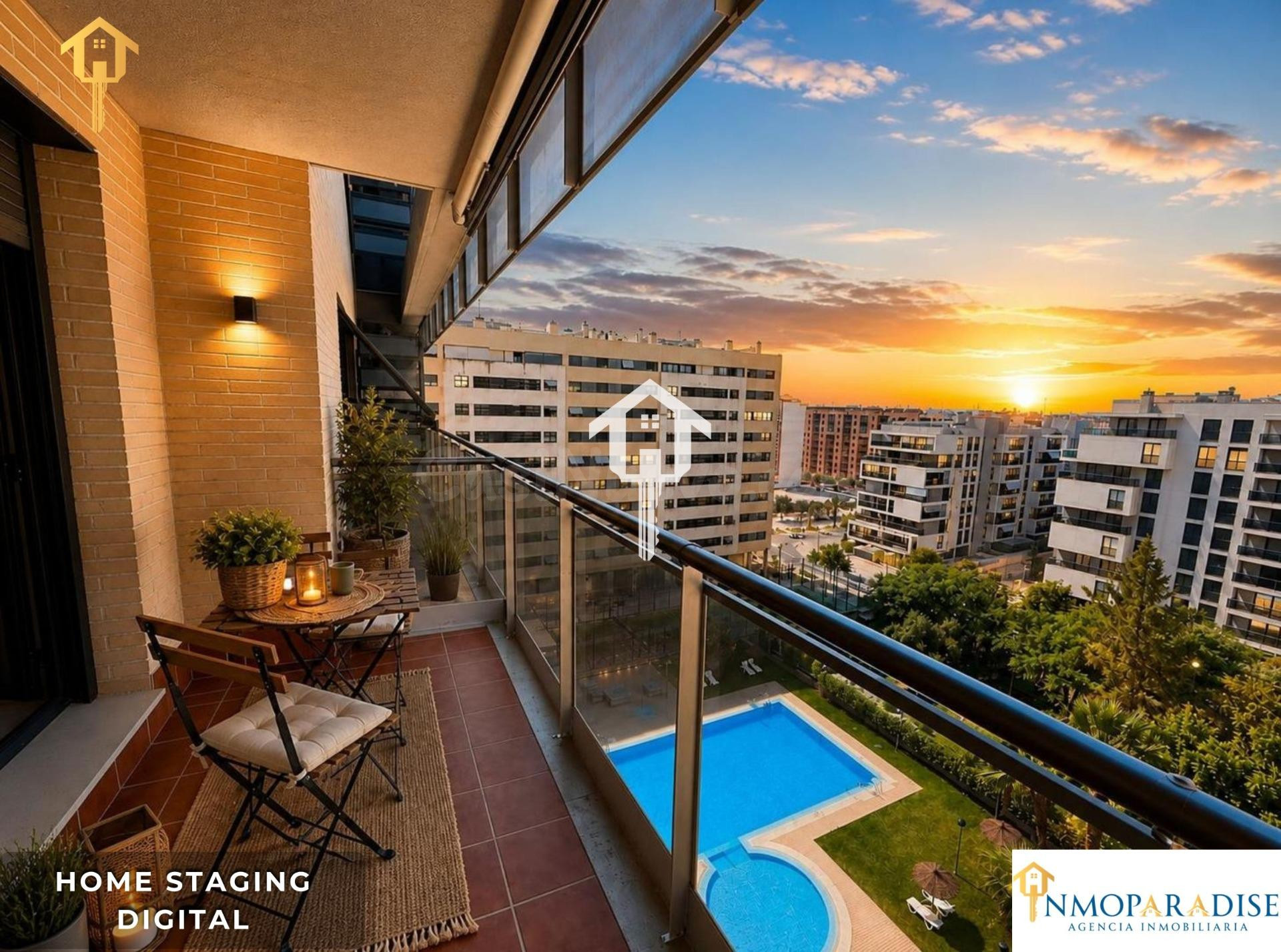 ESPECTACULAR PISO EN EXCLUSIVA CON TERRAZA, PISCINA, GARAJE Y TRASTERO EN ZONA PAUS DE ALICANTE
