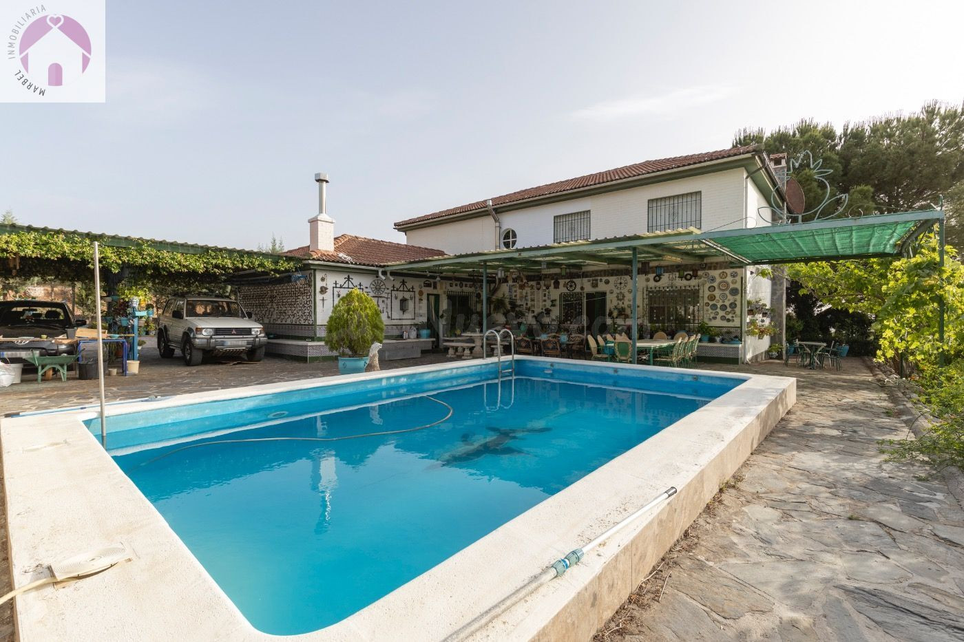 Se vende exclusiva vivienda en Alfacar – Cuesta de Víznar con extension de terreno rústico de 6.000m2