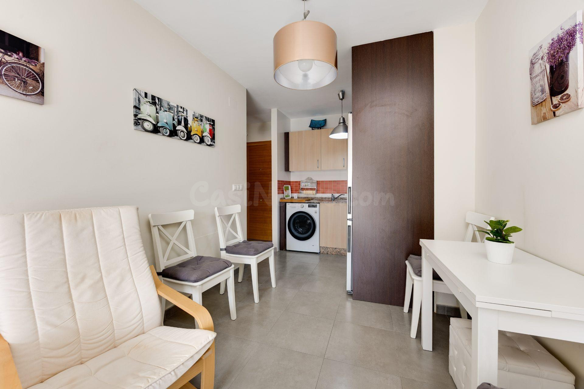 Apartamento 1 dormitorio a 350 m de la playa en Parque de las Naciones, Torrevieja