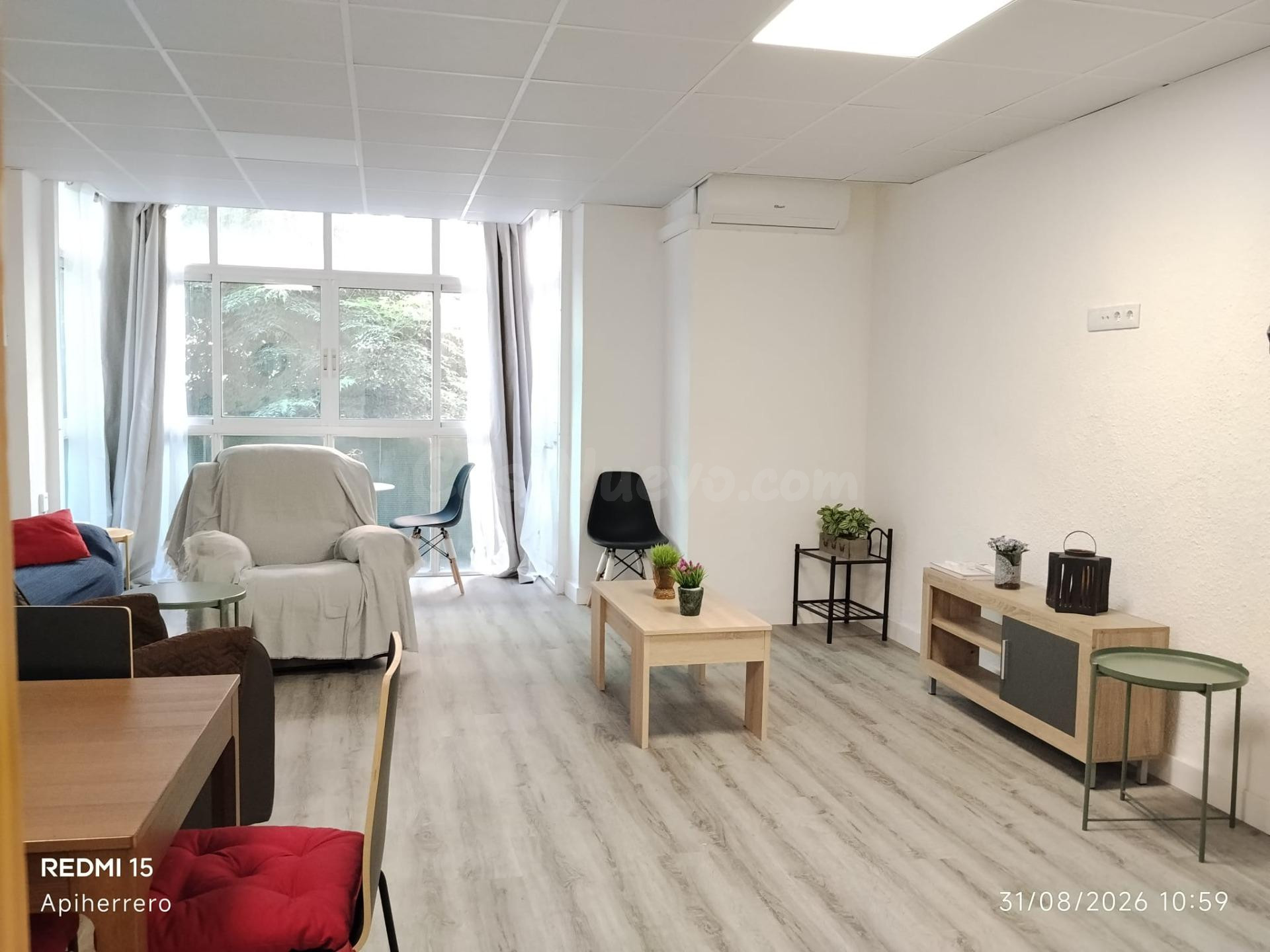 PISO EN ALQUILER SUPER CÉNTRICO – 2 DORMITORIOS – AMUEBLADO – 1.000 €/MES