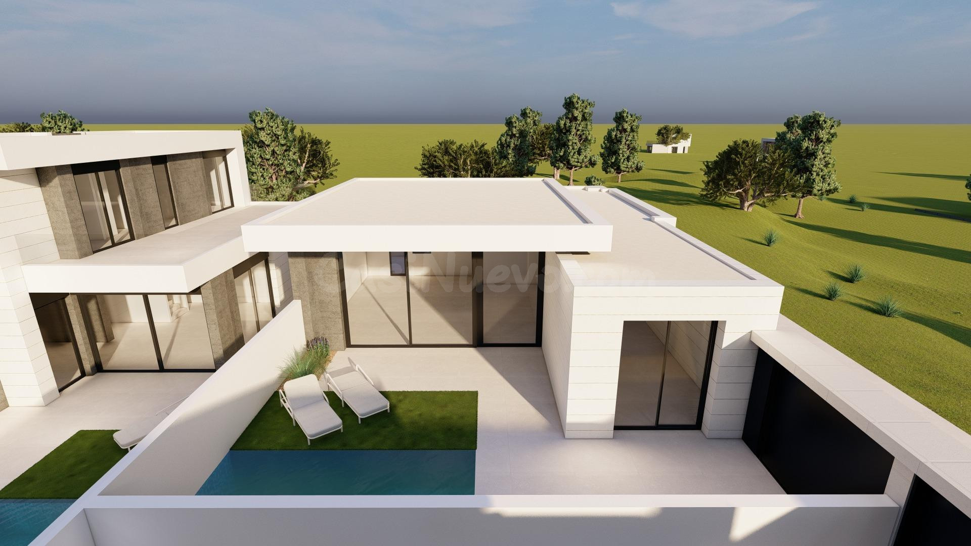 Villas modernas de nueva construcción en Pilar de la Horadada, cerca de la playa