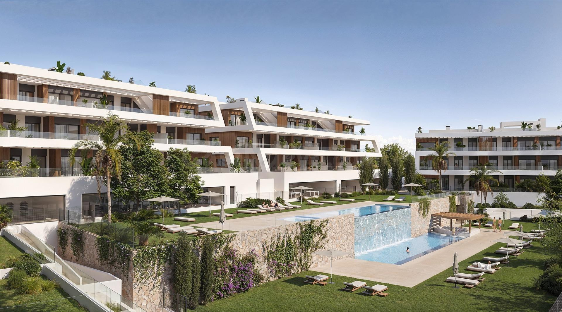 Apartamentos de nueva construcción con vistas al mar en Balcón de Finestrat, Costa Blanca
