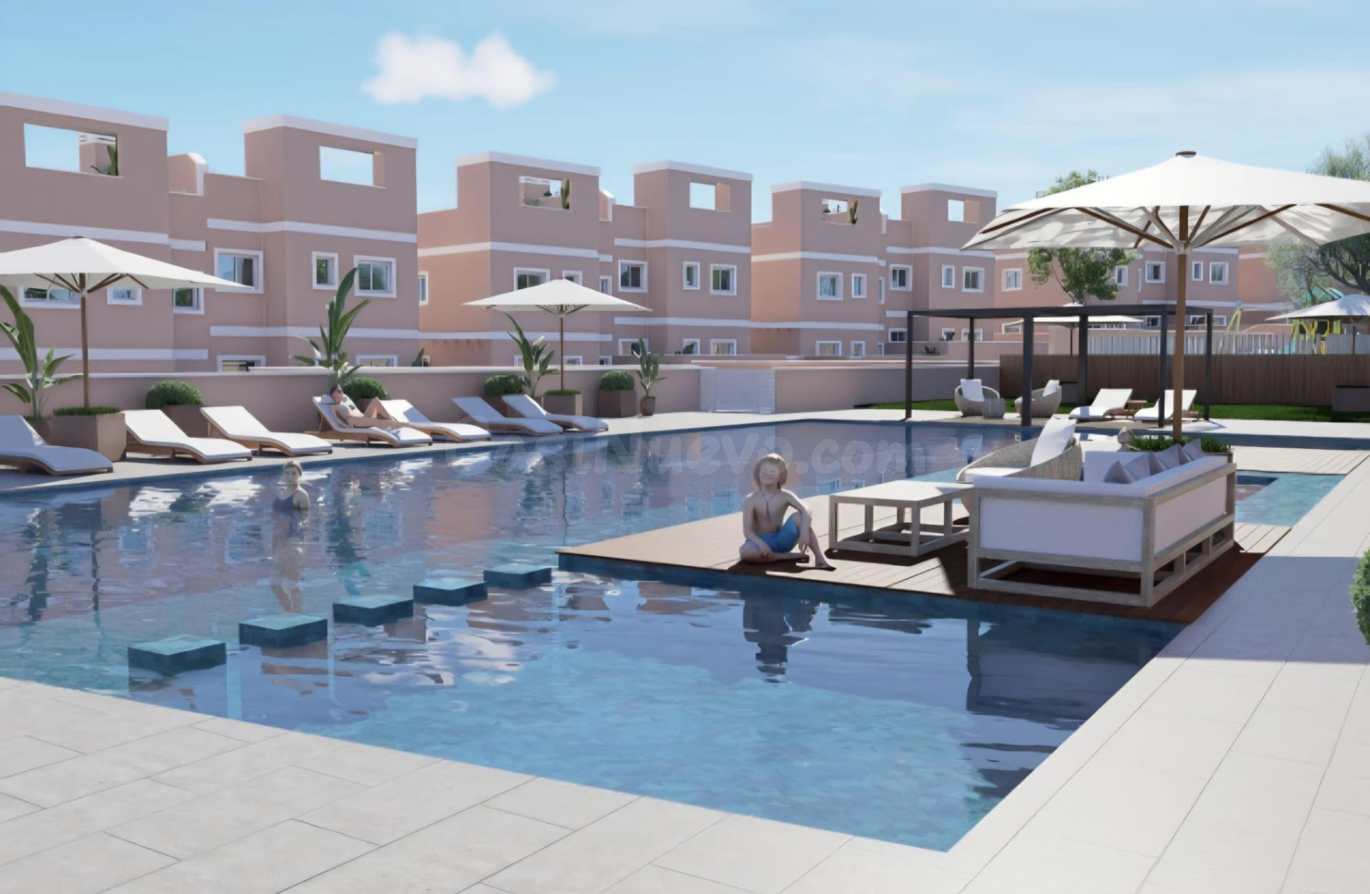 Bungalow 3 habitaciones 76m² en venta - Lo Romero Golf