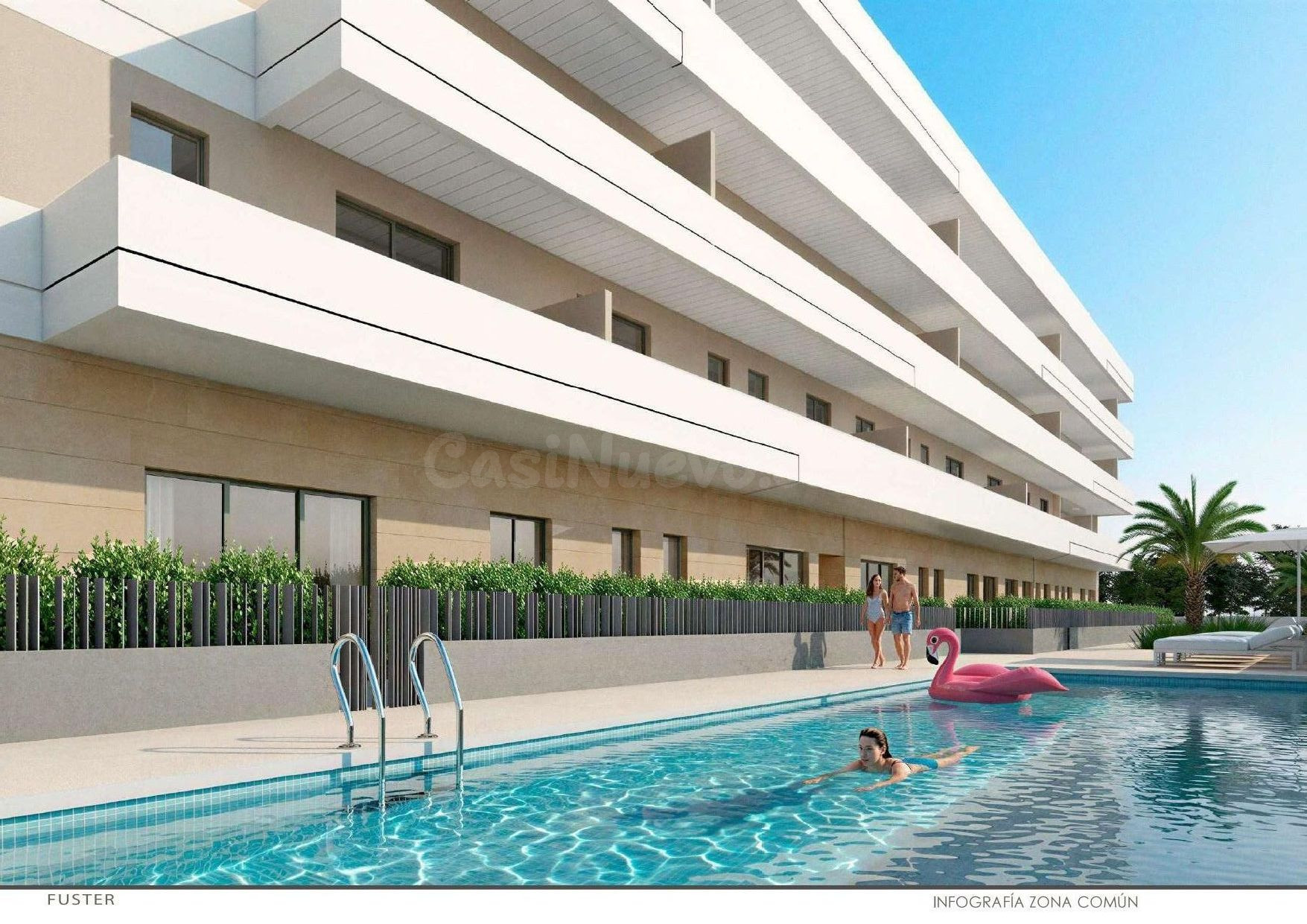 Rocamar inmo Equizone ,  en urbanización con piscina terraza