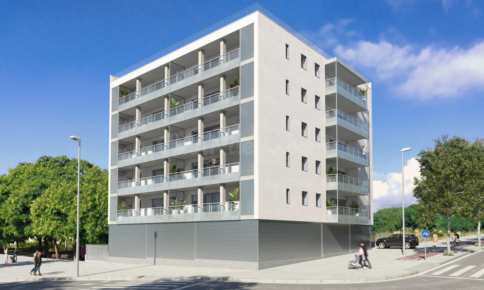 PISO DE OBRA NUEVA EN FASE DE CONSTRUCCIÓN EN VILANOVA Y LA GELTRÚ.