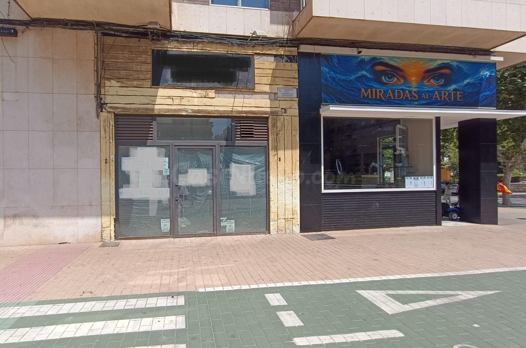 LOCAL EN ALQUILER EN ZAMORA ZONA TRES CRUCES (AVDA. CARDENAL CISNEROS), PLANTA BAJA (40M2) Y SÓTANO (68 M2)...