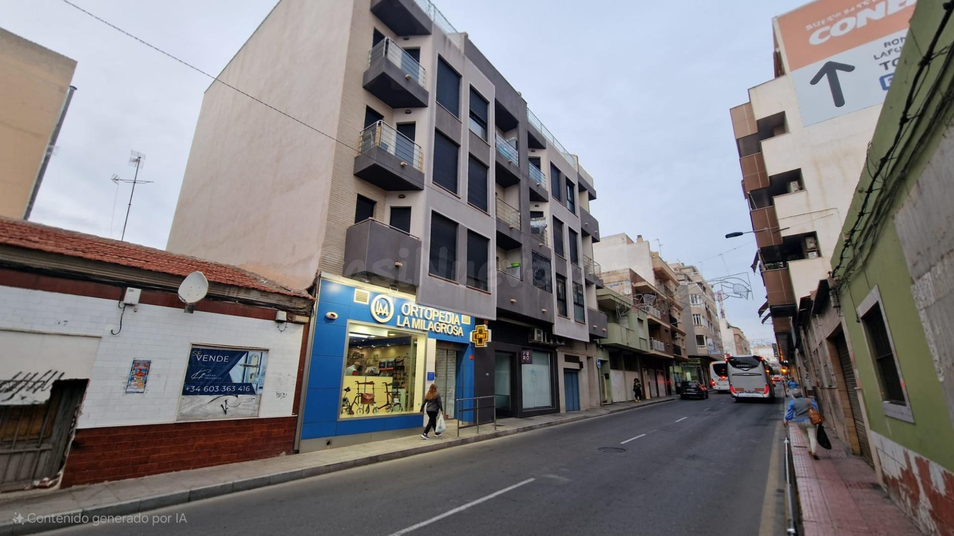Apartamento Orientación Este de 2 Dormitorios en el Centro de Torrevieja