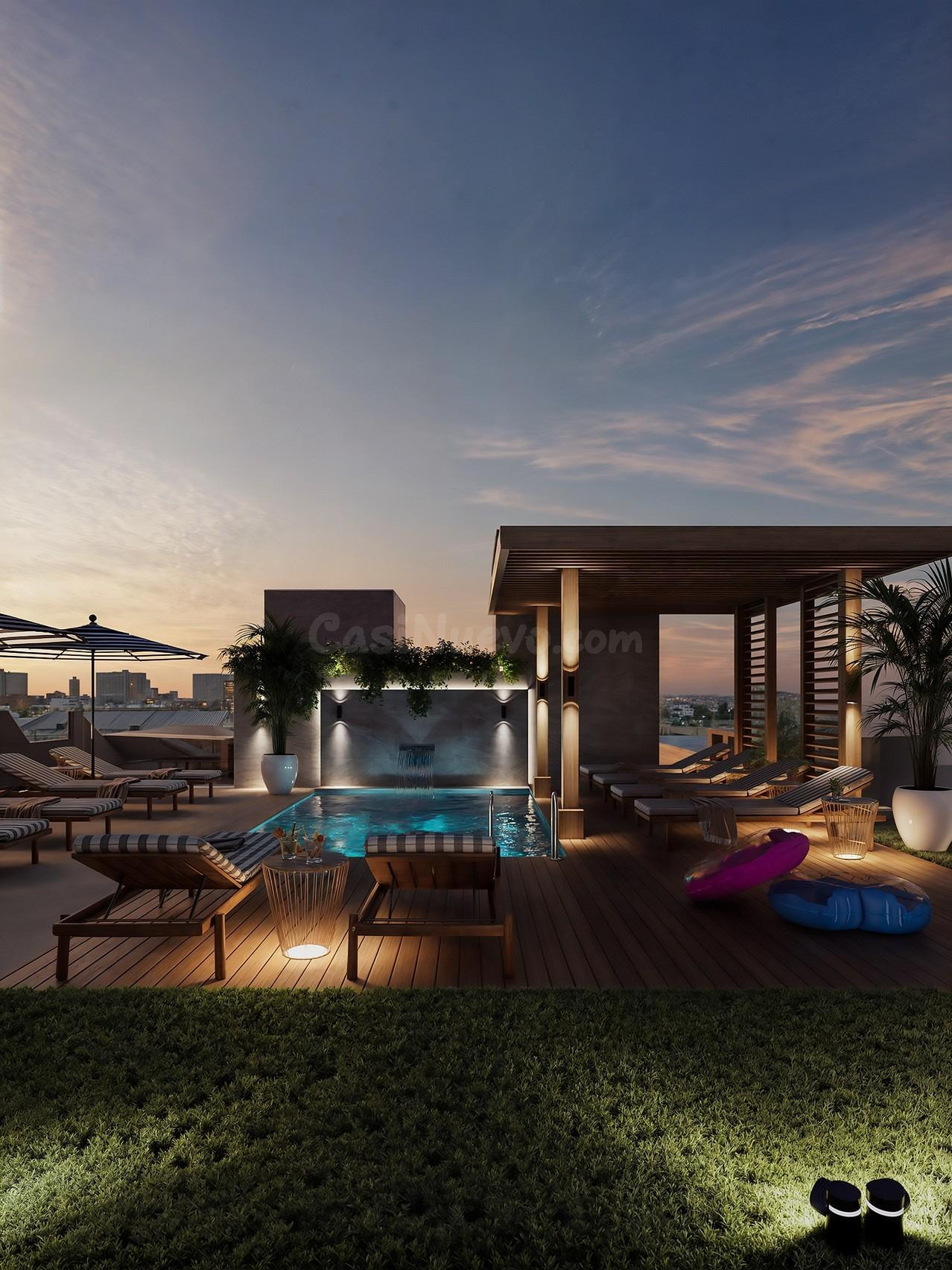Apartamentos con Piscina en la Azotea a Solo 600 m de la Playa en Guardamar del Segura