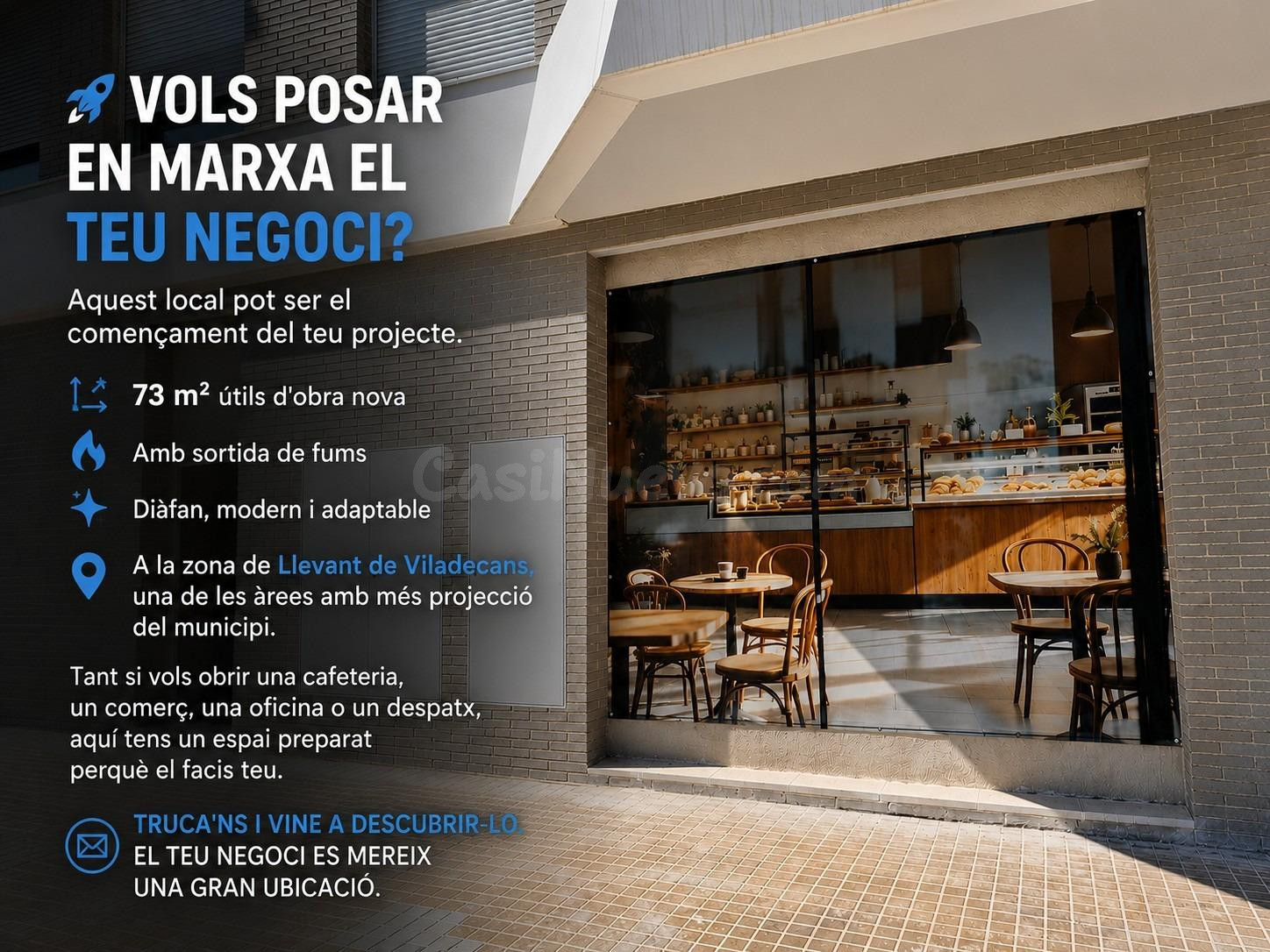 Local de obra nueva en alquiler en Viladecans – Zona Llevant! ✨