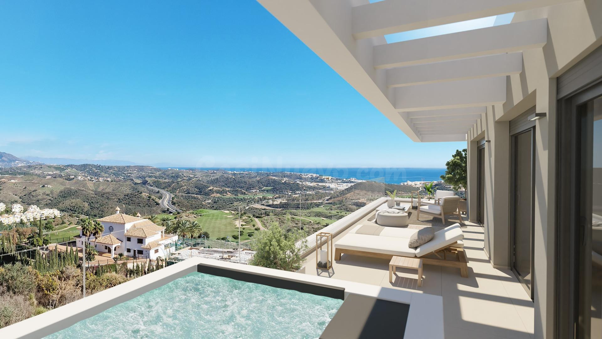Impresionante Ático en La Cala de Mijas – Lujo Moderno con Vistas al Mar