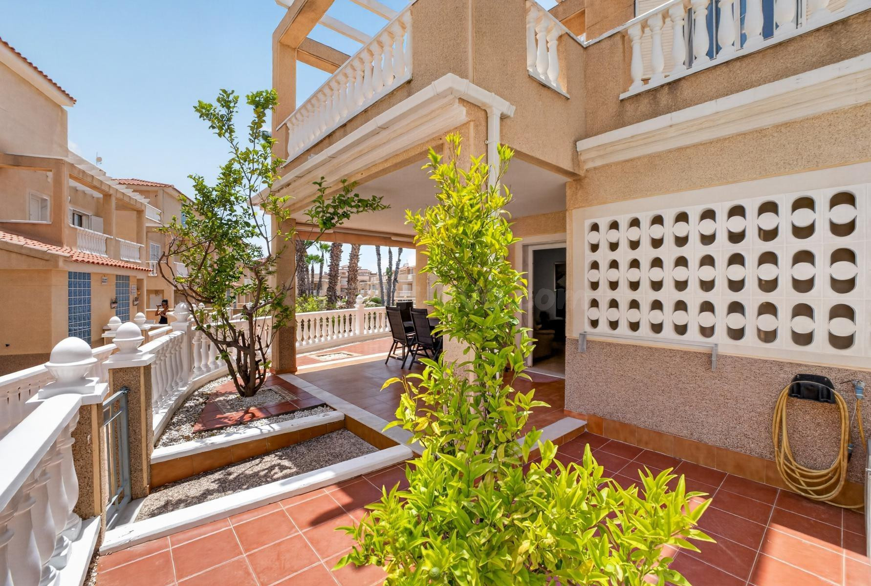 Zeniamar VI - Adosado Quad en esquina frente a la piscina, solárium, jardín y 3 dormitorios