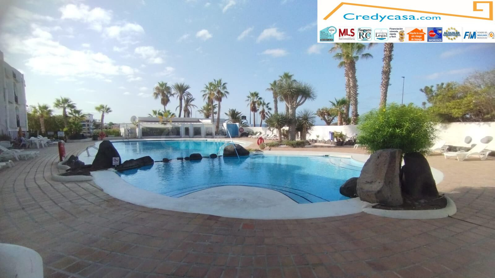 Tenerife. San MIguel Golf Sur.   Piso.2 habitaciones  con piscina zonas verdes en complejo de calidad
