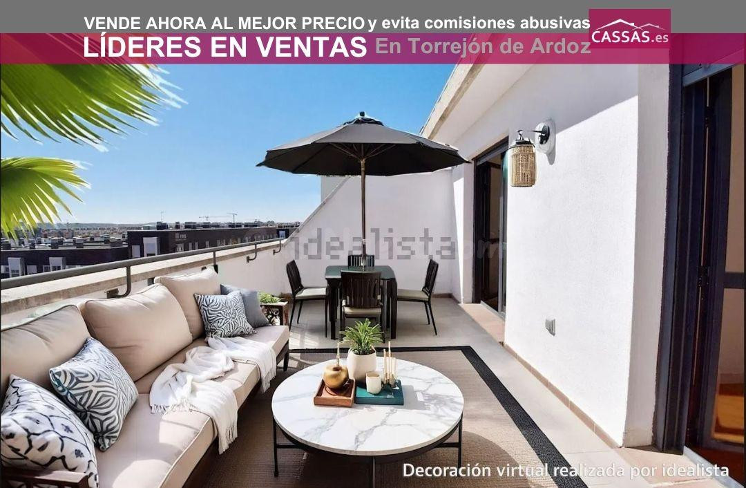 Soto del HENARES - ATICO de 2 habitaciones con terraza 18m2 , garaje, trastero y piscina