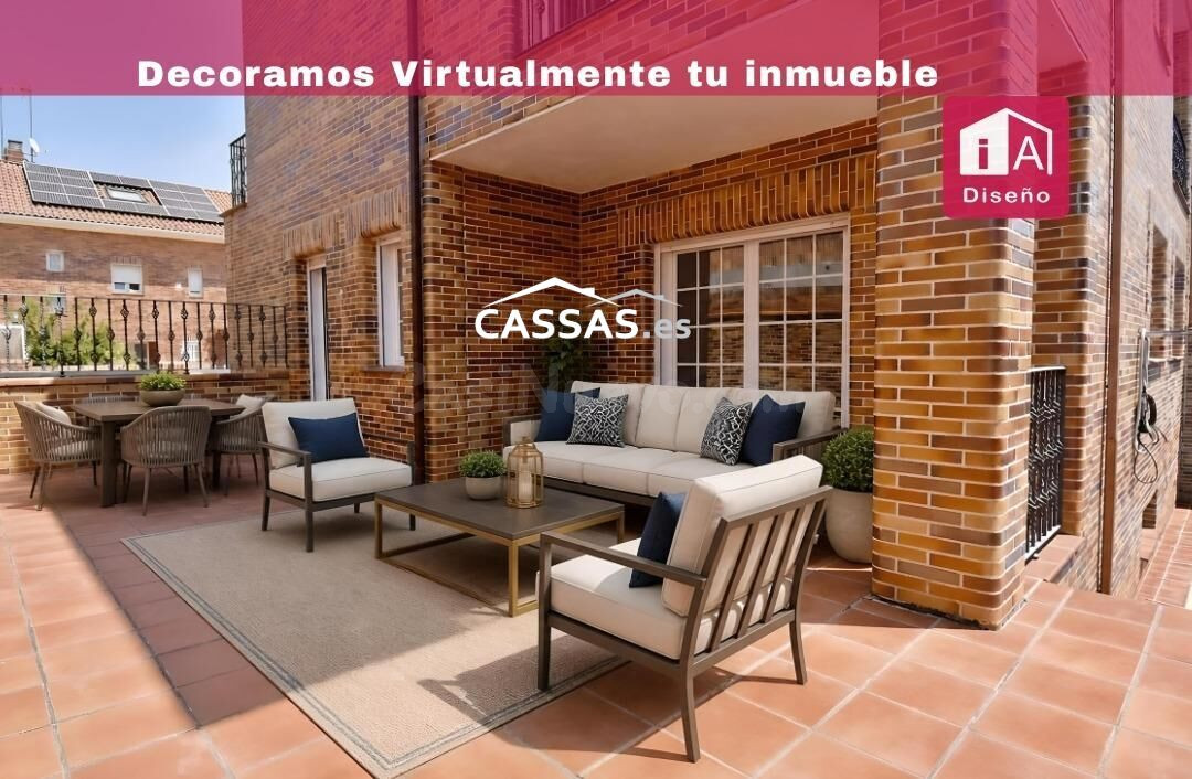 FRESNOS- CHALET Pareado , 5 habitaciones, 4 baños, piscina, garaje, trastero, jardín y  terrazas