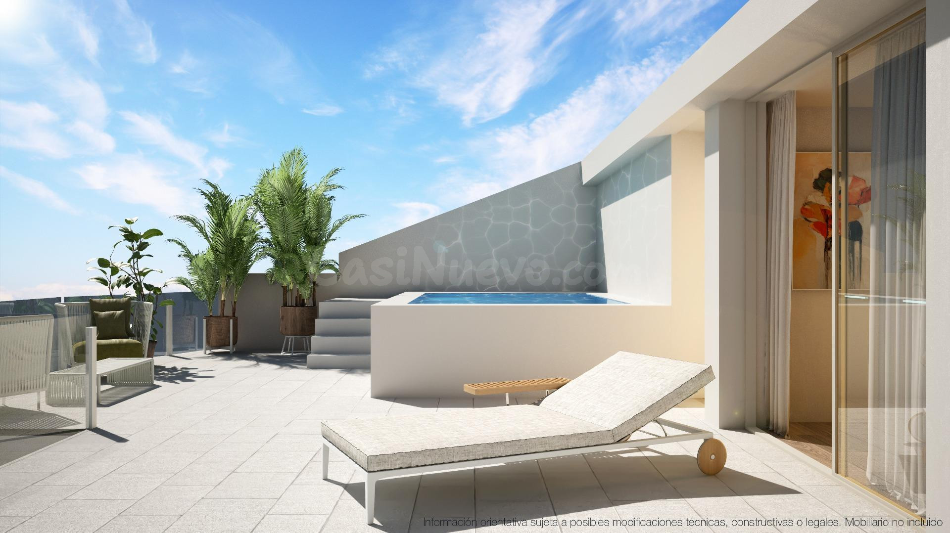 Viva el sueño mediterráneo en Azure: Playa, diseño y exclusividad junto a la Playa del Arenal en Javea