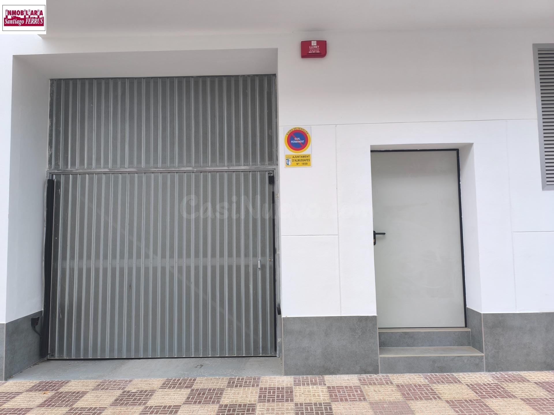 ALQUILER DE `PLAZA DE GARAJE EN ALMUSSAFES (VALENCIA)