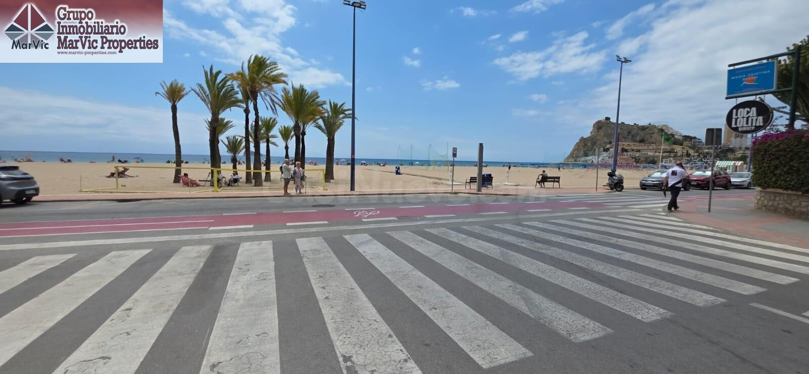 Estudio en primera línea de Playa de Poniente – Benidorm
