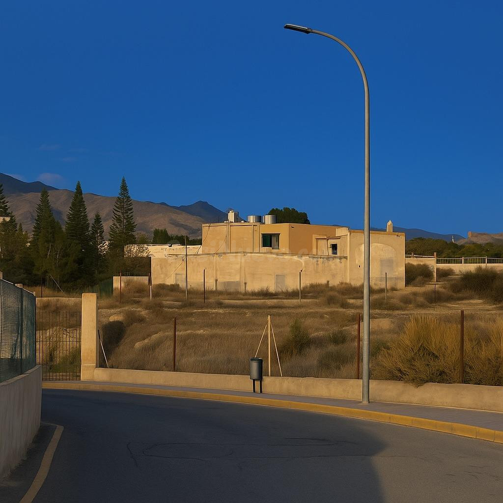 Encantadora finca rústica con cortijo y balsa de agua en Pechina (Almería)