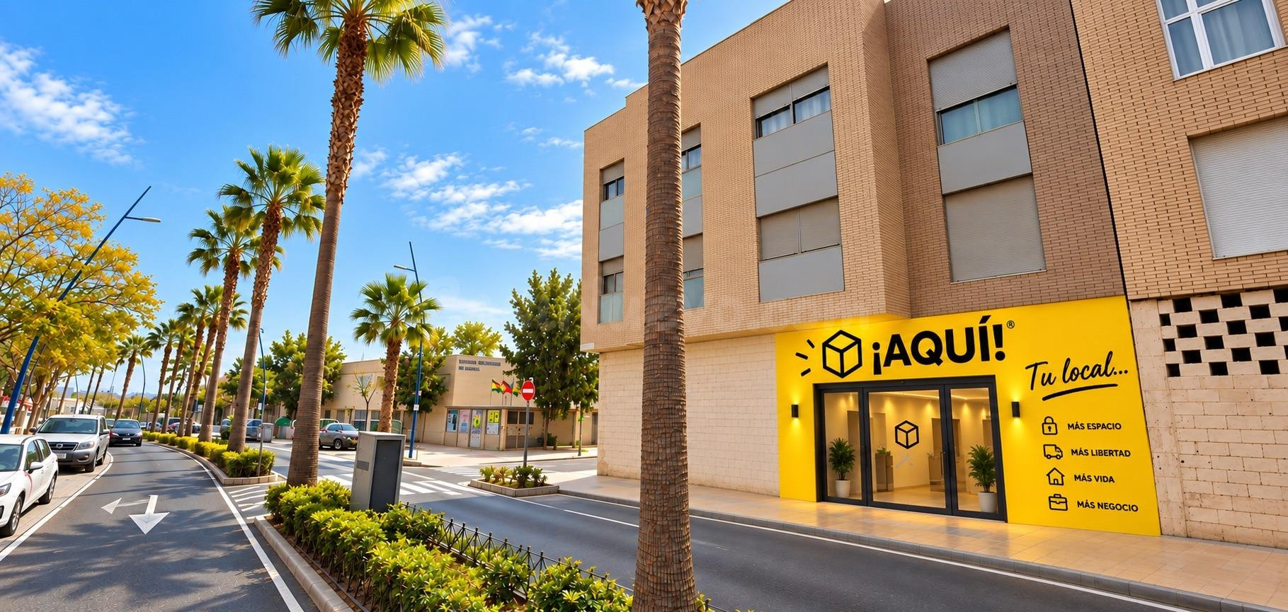 LOCAL COMERCIAL + GRAN ALMACÉN | 316,97 m2 | CARRETERA DE NÍJAR – EL ALQUIÁN