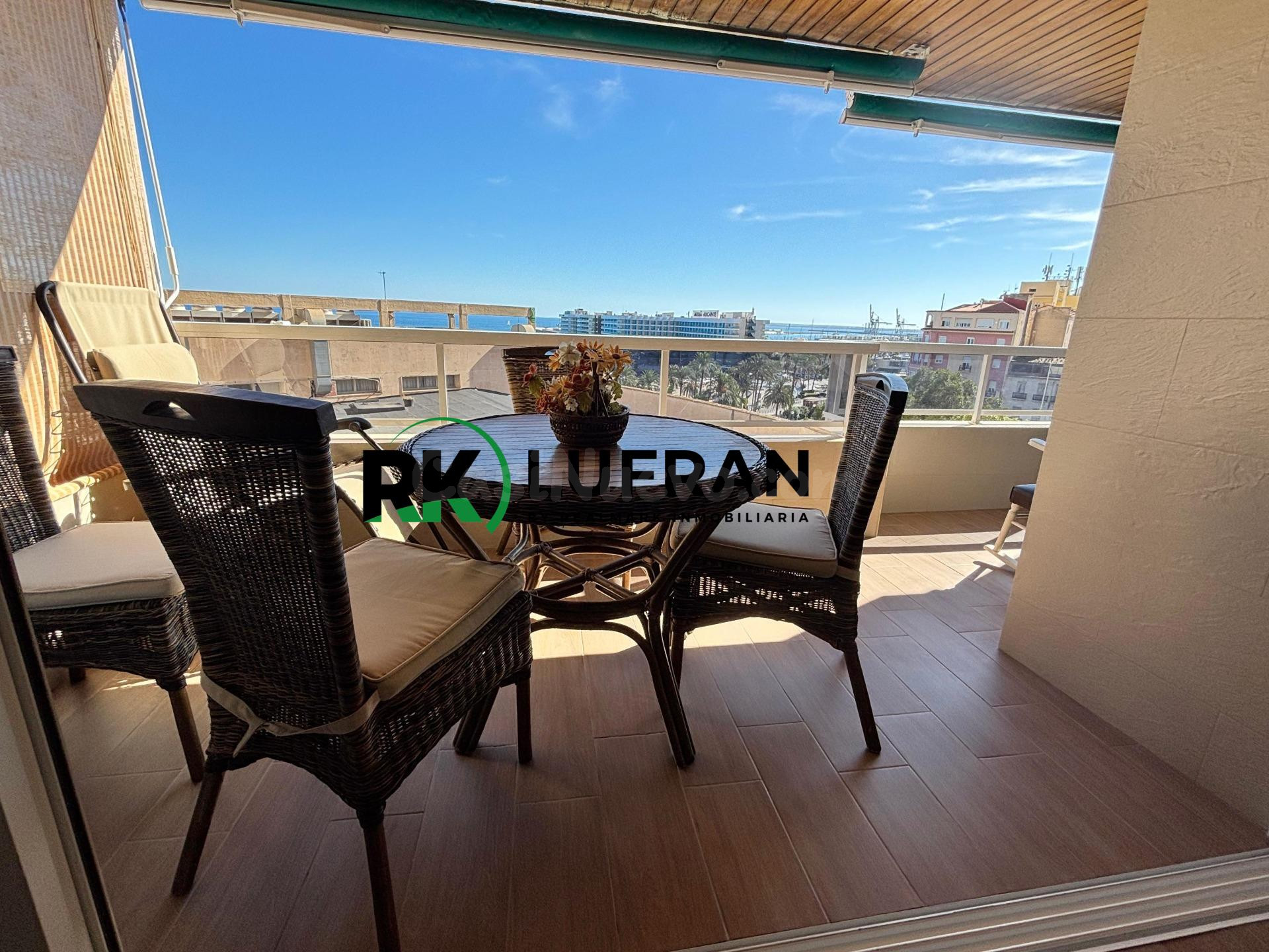 PISO ALQUILER DE TEMPORADA CON VISTAS AL MAR - CENTRO ALICANTE