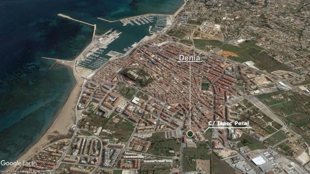 Suelo urbano edificable en el casco urbano de Dénia con alta edificabilidad