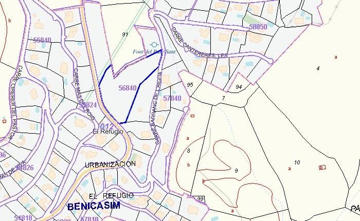 Terreno urbano en venta - Montornes - Las Palmas - El Refugio