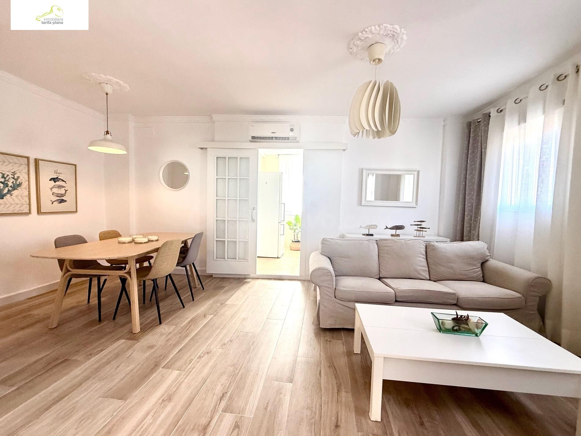 Vivienda en 1ª planta de casa típica del Cabañal. Visítalo con nuestro video 360º desde donde quiera