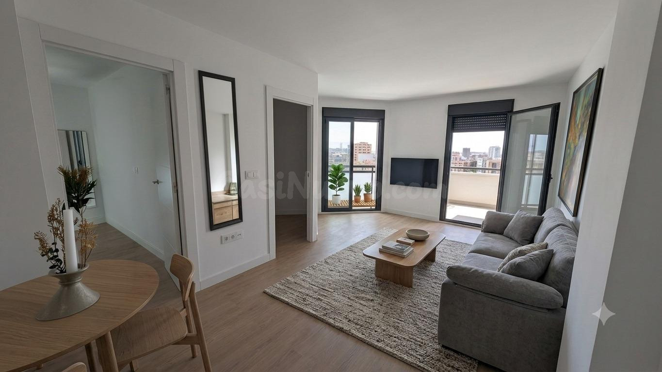 VIVIENDA A ESTRENAR EN EL EDIFICIO SARDANA · CON PLAZA DE PARKING