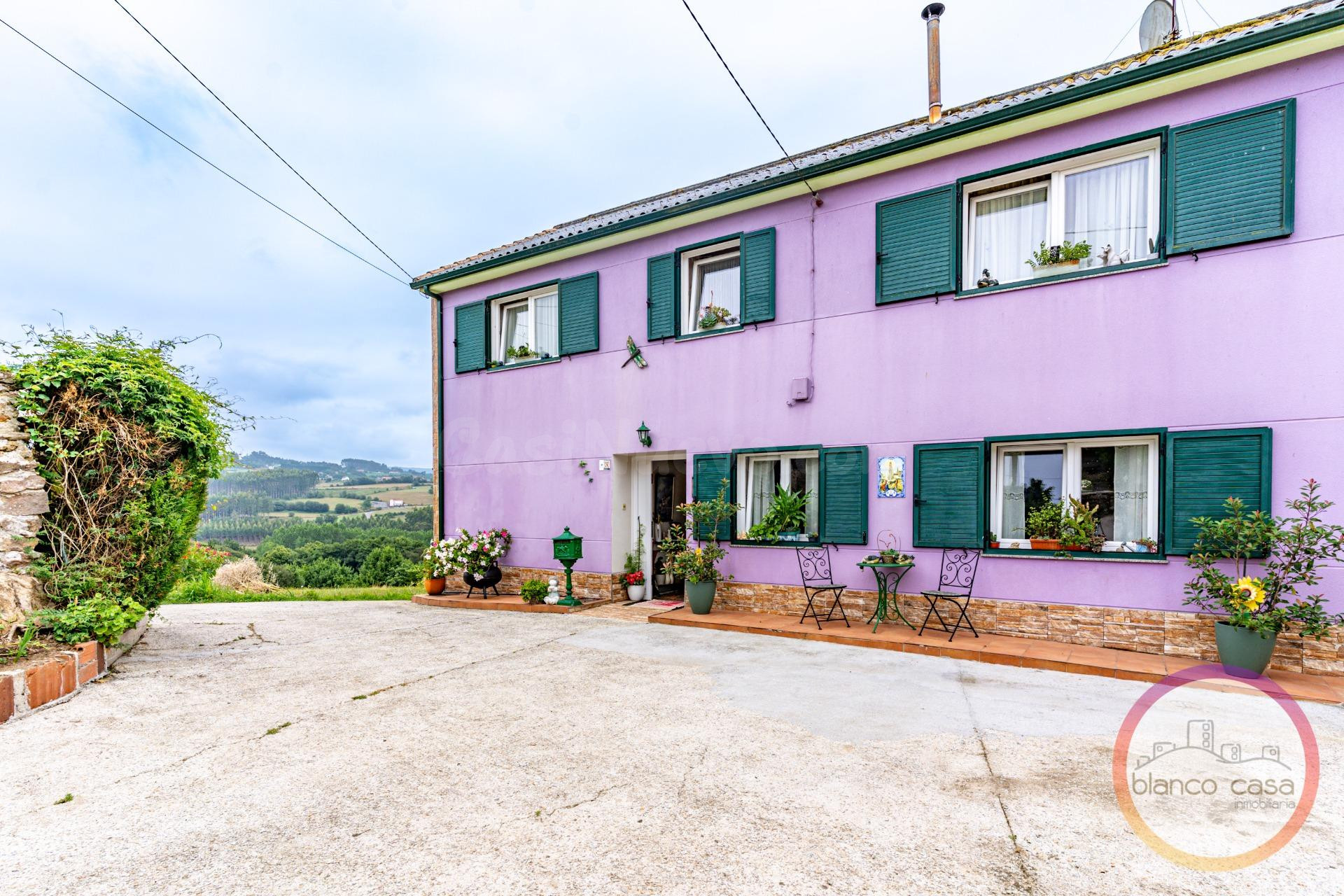 Casa con 1.487 m2 de terreno por solo 169.900 € | A 8 km de Carballo y 5,5 de A Laracha