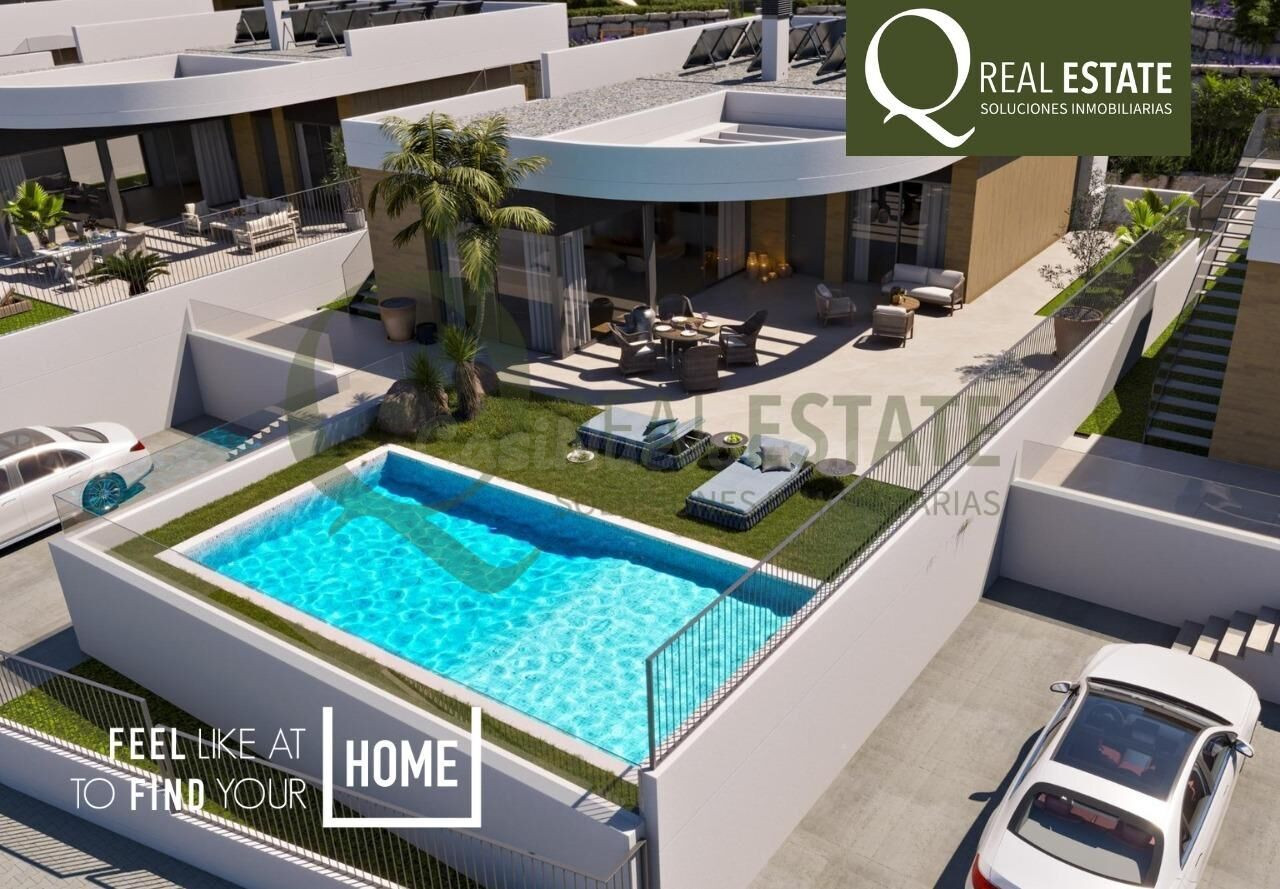 Villa con Jardín, Terraza y Piscina privada en Finestrat, Costa Blanca
