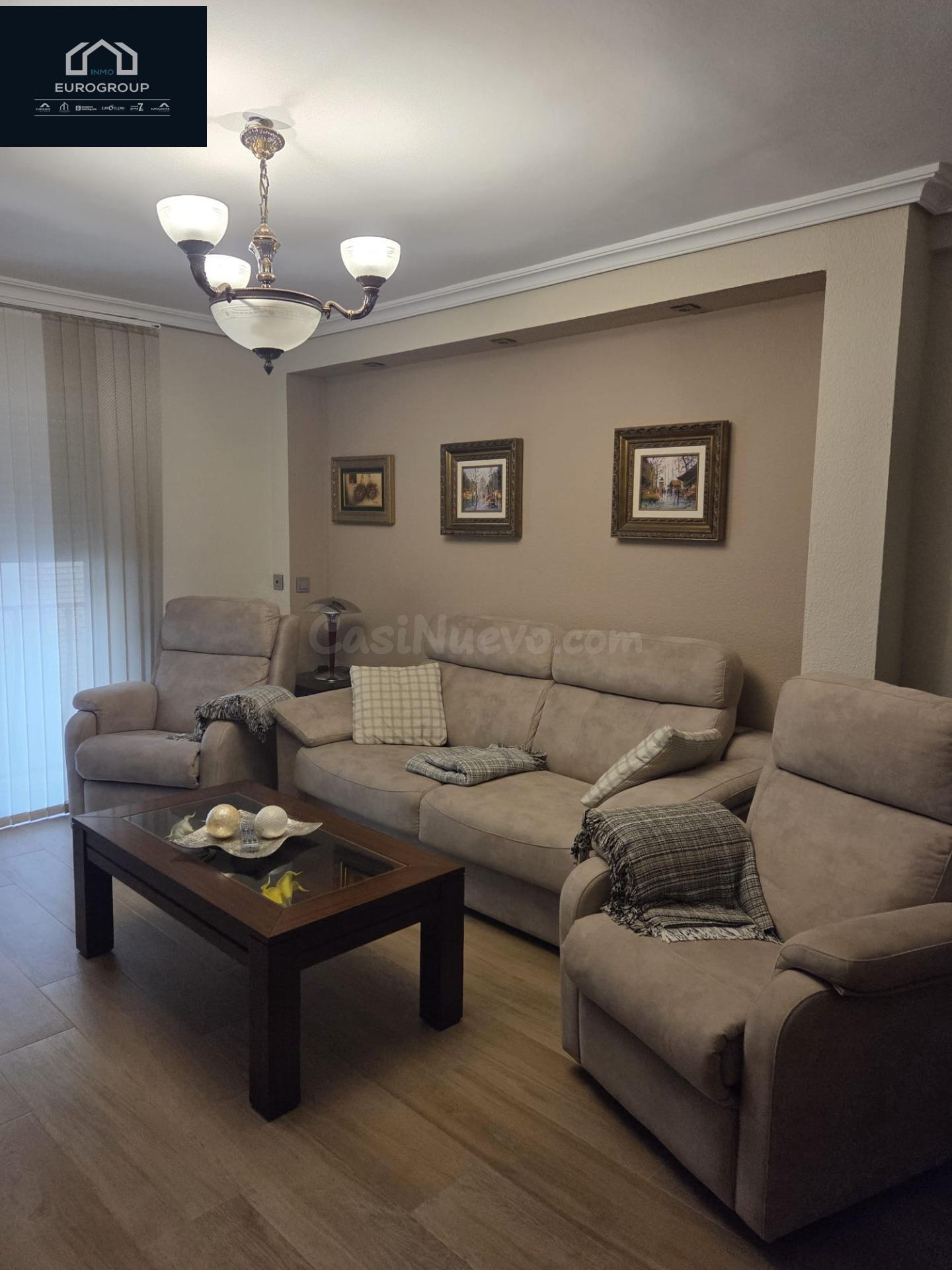 Apto  en alquiler anual, zona centro Benidorm, www.euroloix.com