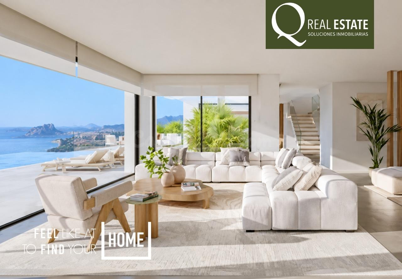 Villa Irati de lujo en Racó de Galeno, Benissa, con vistas panorámicas al mar