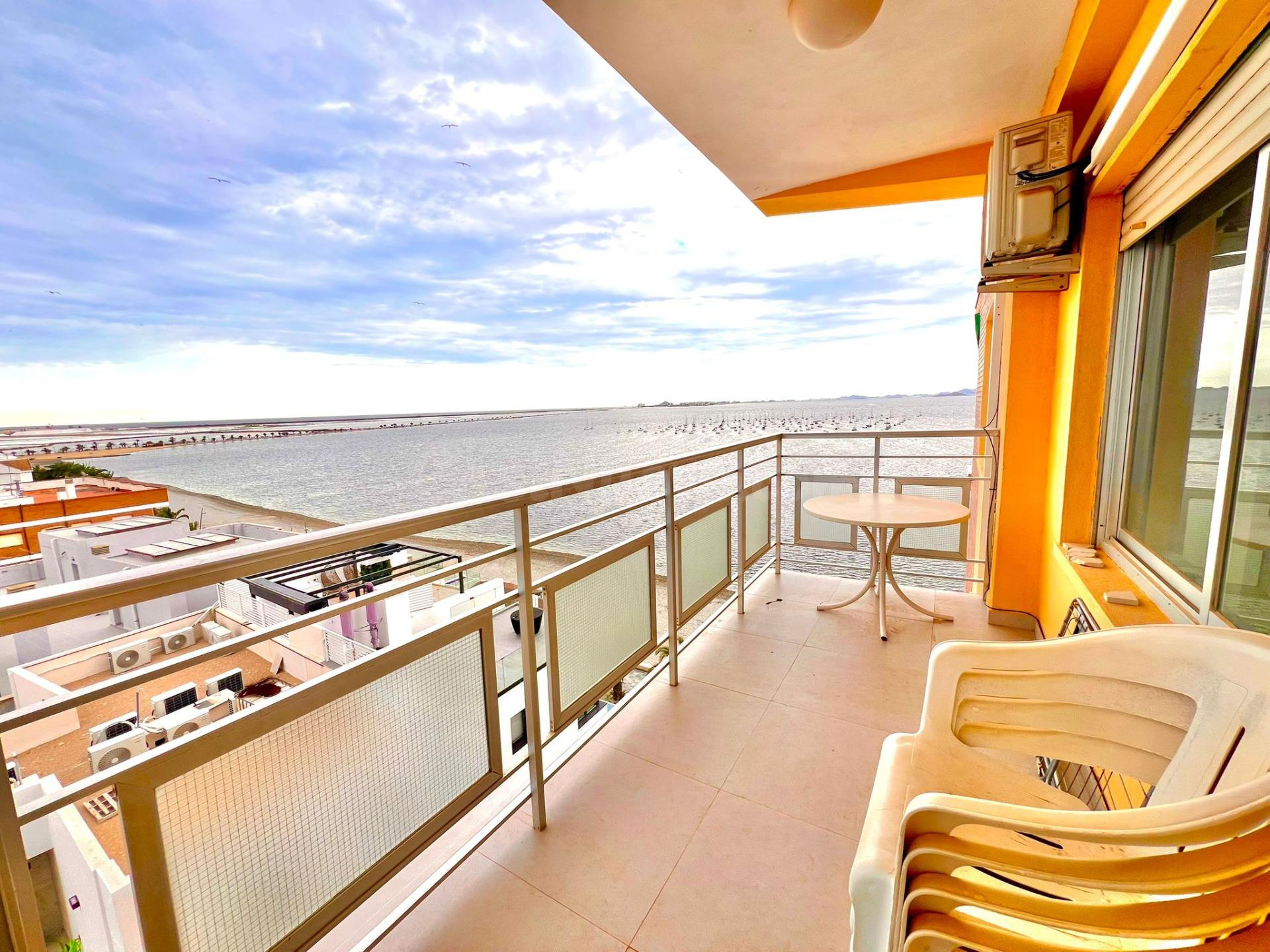 alquiler DE TEMPORADA Primerísima línea con vistas al mar en Lo Pagan