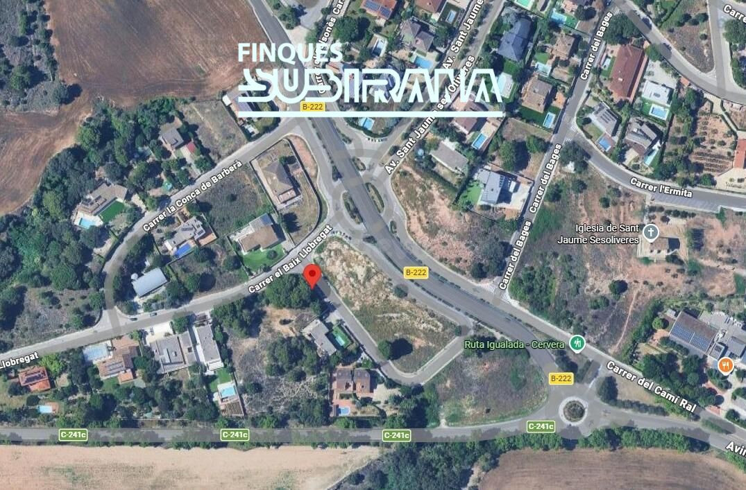 PARCEL.LA URBANITZABLE CANTONERA EN VENDA A IGUALADA - Sant Jaume Sesoliveres