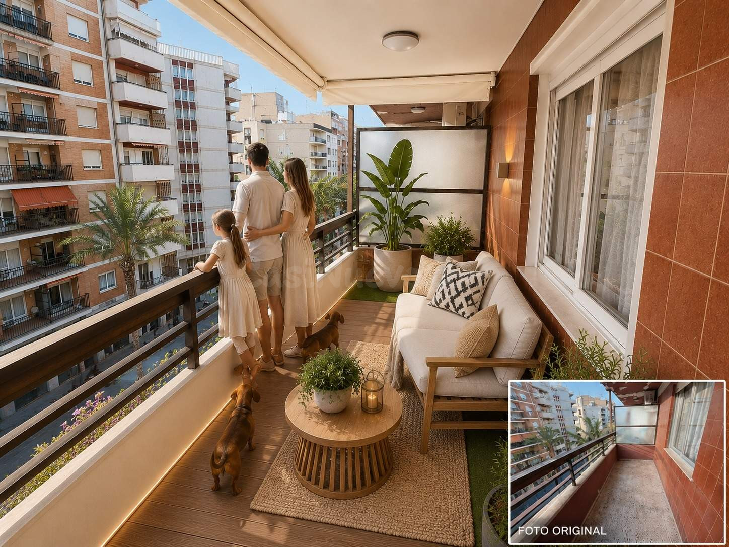 AMPLIO PISO DE 120 m2 EN EL CENTRO DE GANDÍA – 4 habitaciones Y GRAN POTENCIAL
