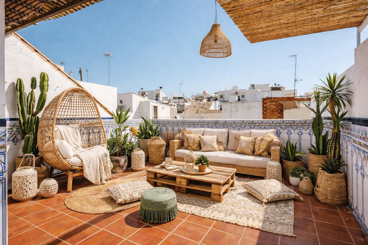 Una joya escondida en el casco antiguo de Estepona con espectacular solárium privado